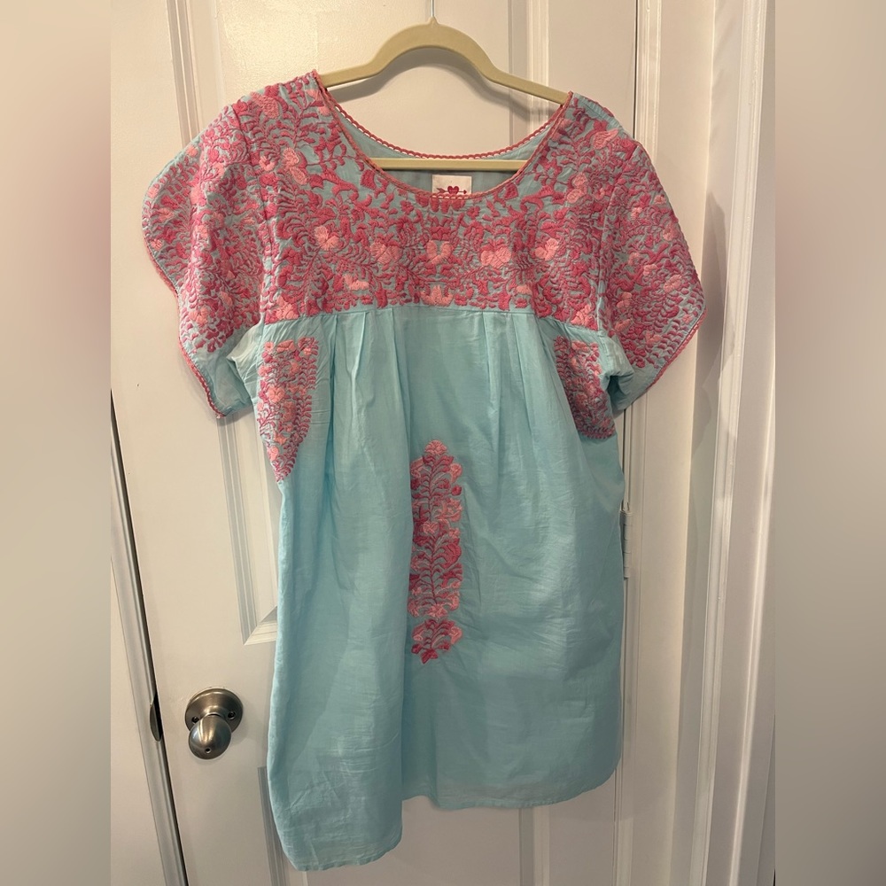 Buddy love dress with embroidery size Large